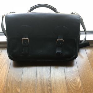 Coach leather briefcase
